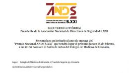 Entrega del Premio Nacional de la ANDSSXXI.