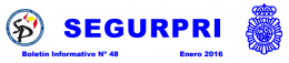 Segurpri. Boletín informativo, 48. Enero 2016.