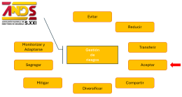 Gestión de riesgos: aceptar el riesgo